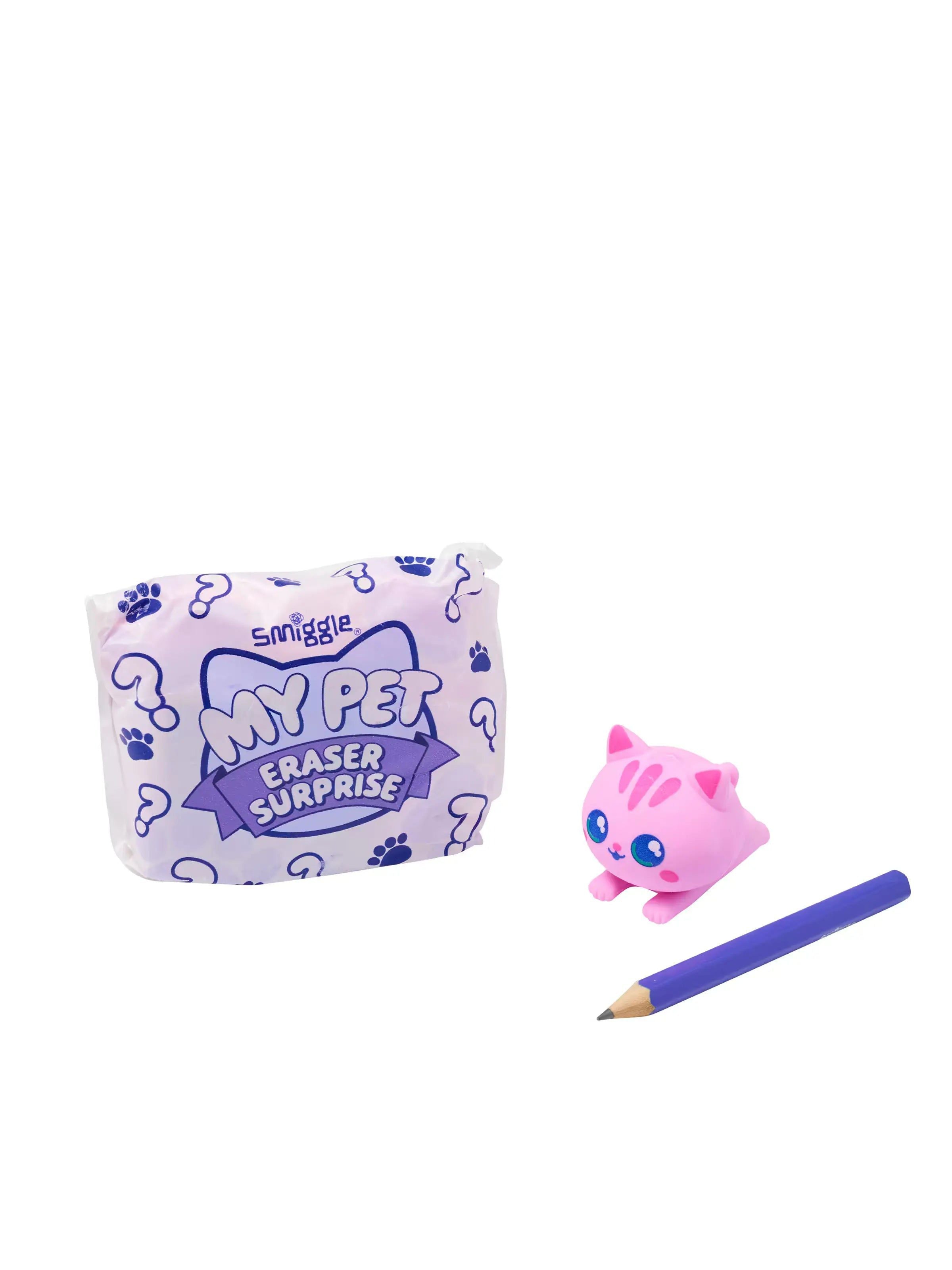 Smiggle - My Pet Sürpriz Kokulu Silgi Seti