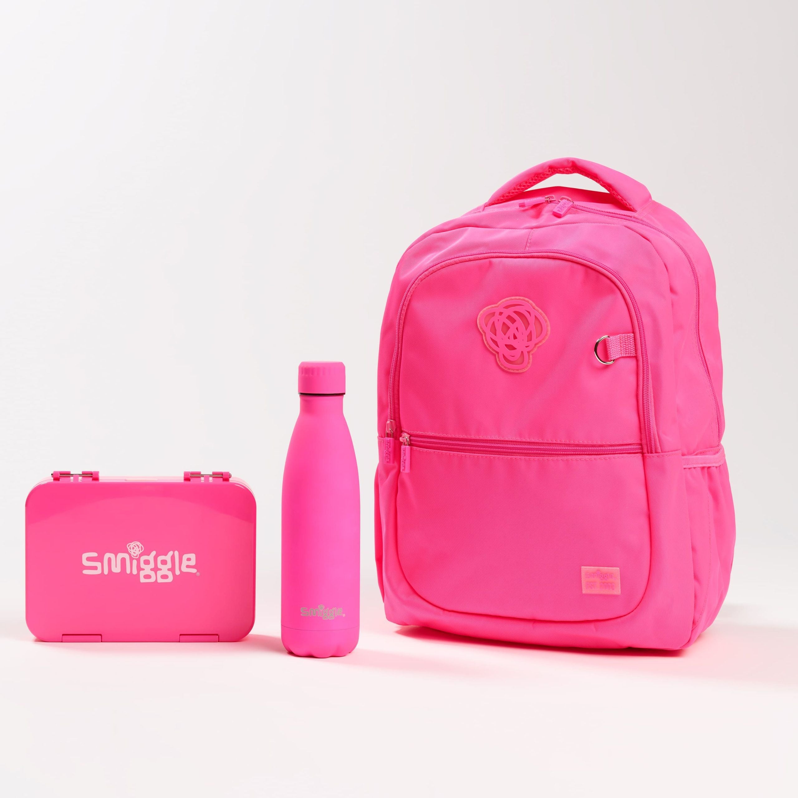 Smiggle - Neon Klasik Bentolu Okul Çanta Seti