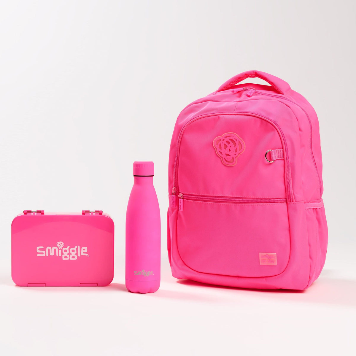 Smiggle - Neon Klasik Bentolu Okul Çanta Seti