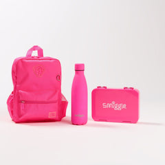 Smiggle - Neon Küçük Bentolu Okul Çanta Seti
