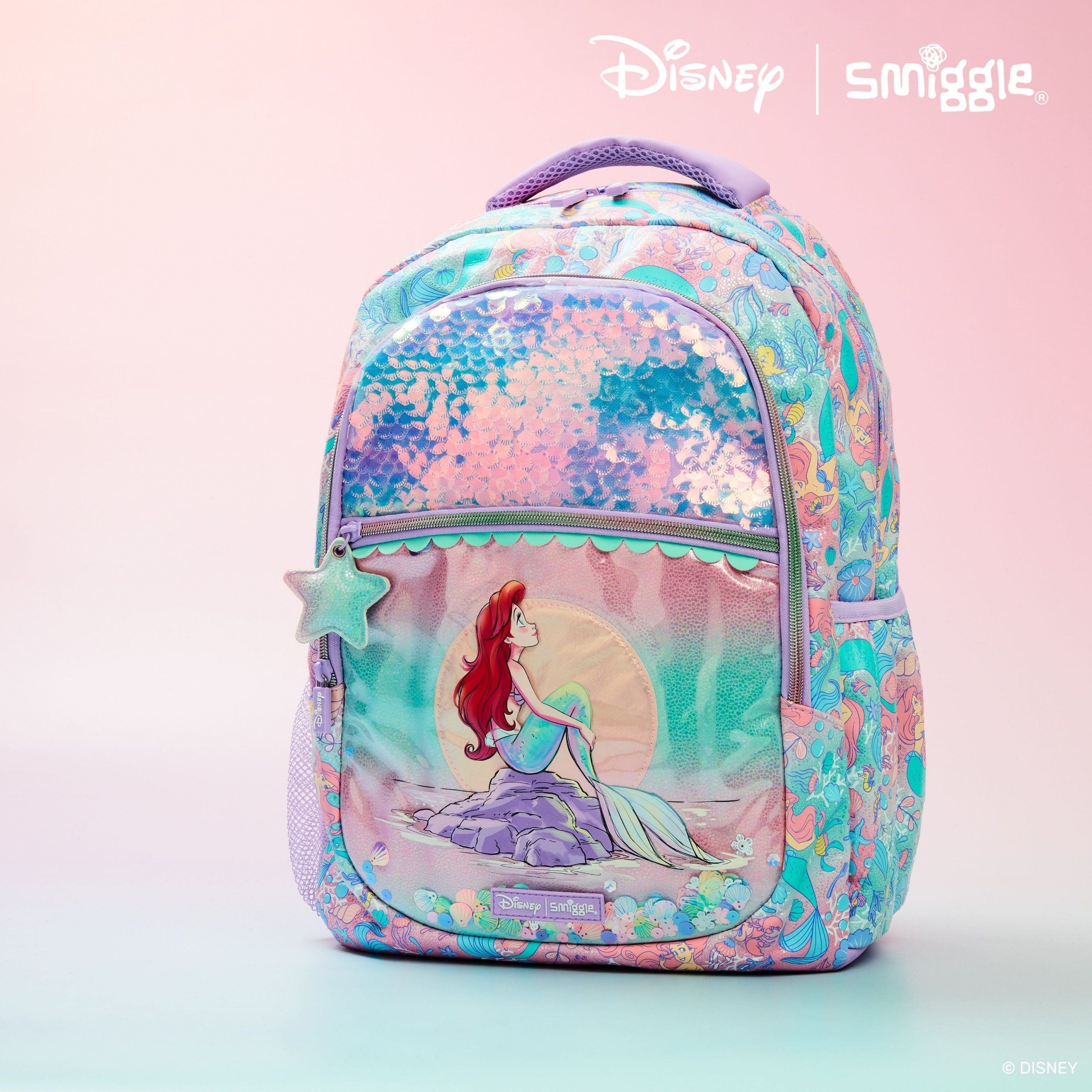 Smiggle - Okul Çanta Seti - Disney Prenses Çanta Paketi