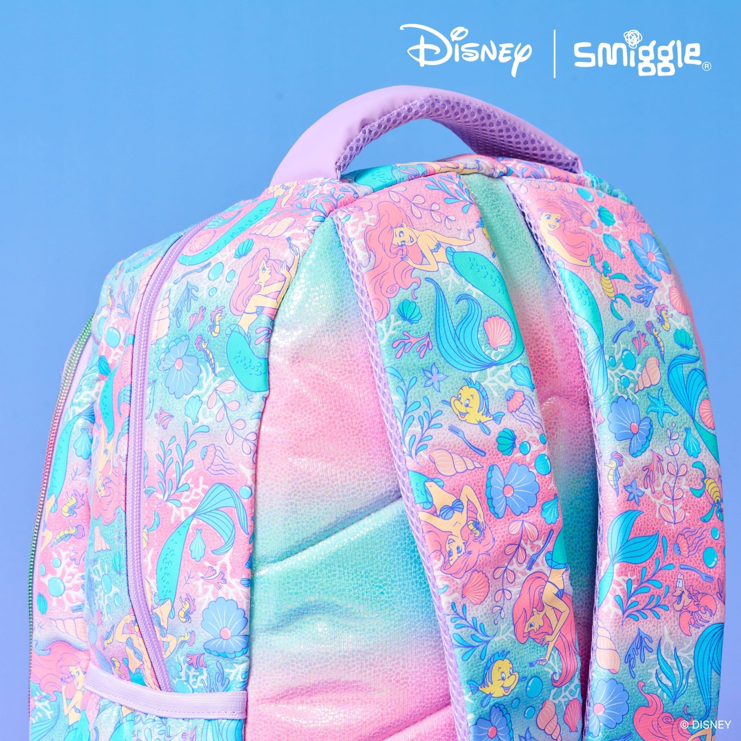 Smiggle - Okul Çanta Seti - Disney Prenses Çanta Paketi