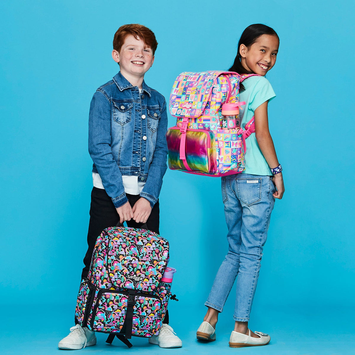 Smiggle - Okul Çanta Seti - Glee Chelsea Sırt Çantası ve Spritz Paketi
