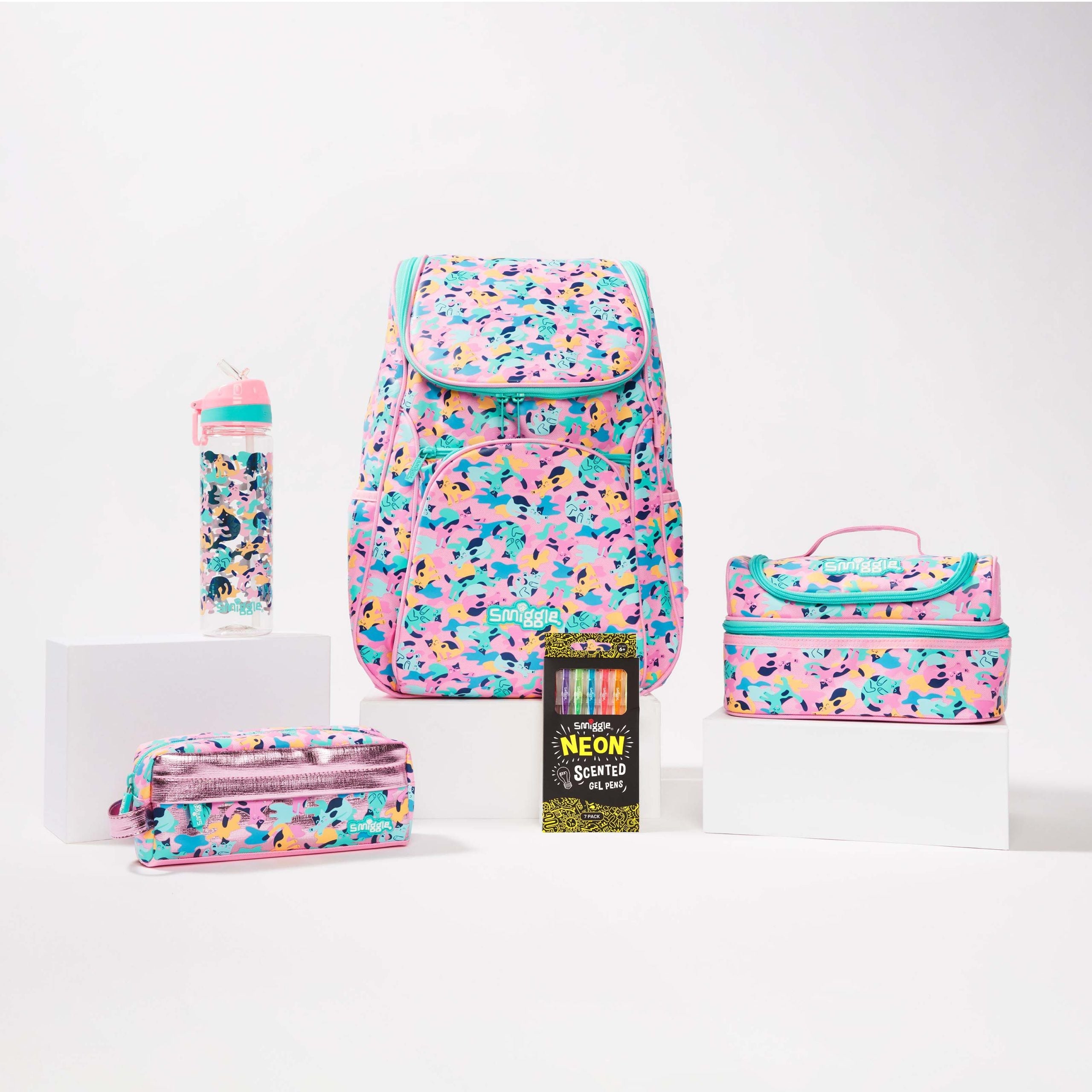 Smiggle - Okul Çanta Seti - Illusion Okul Paketi