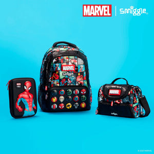 Smiggle - Okul Çanta Seti - Marvel Klasik Sırt Çantası Paketi