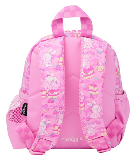Smiggle - حقيبة ظهر مدرسية للحضانة مع لعبة قابلة للإزالة Out & About