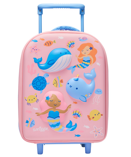 Smiggle - حقيبة بعجلات للروضة والحضانة Over and Under
