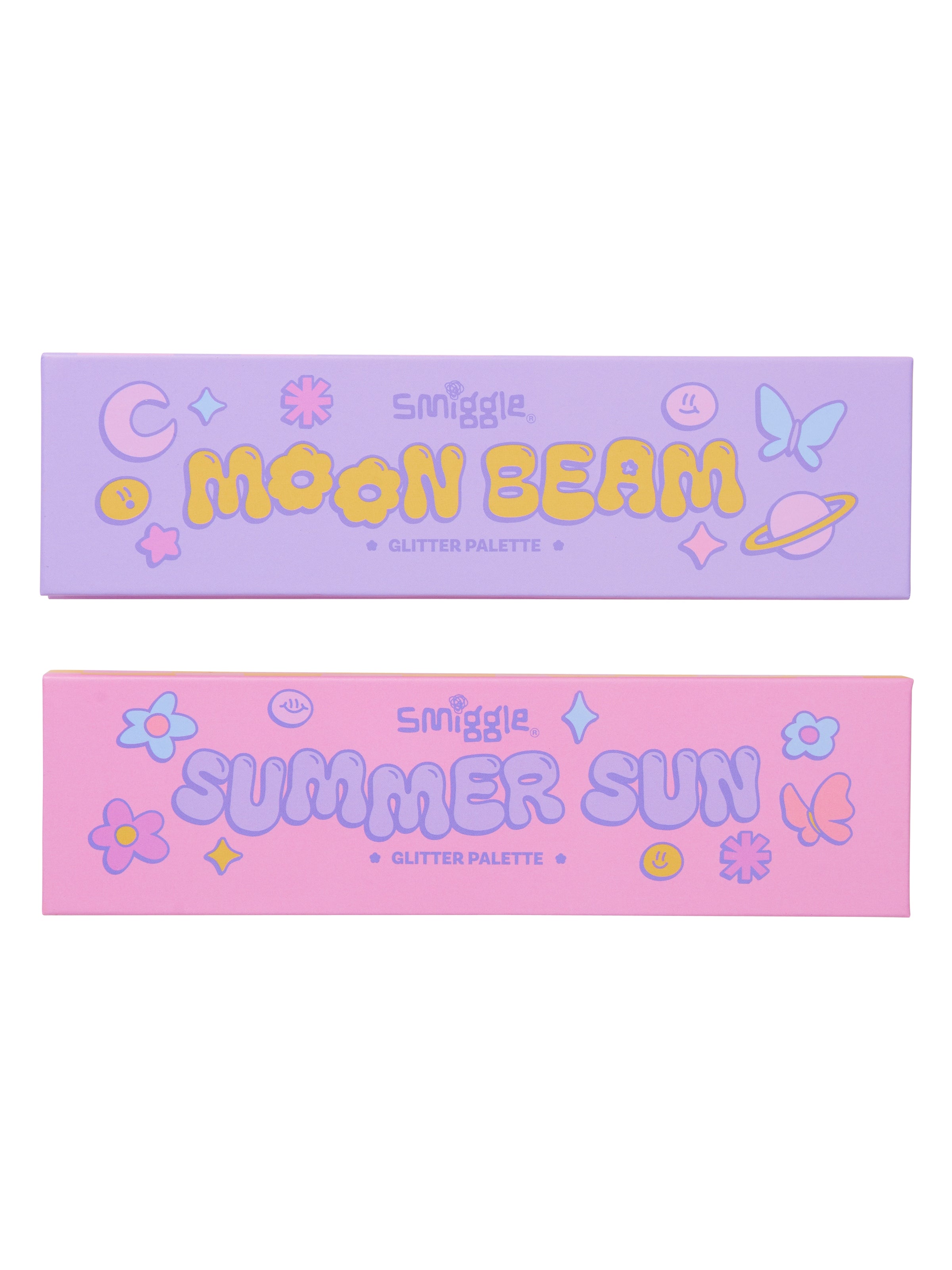 Smiggle - لوحة ظلال عيون لامعة، عبوتان