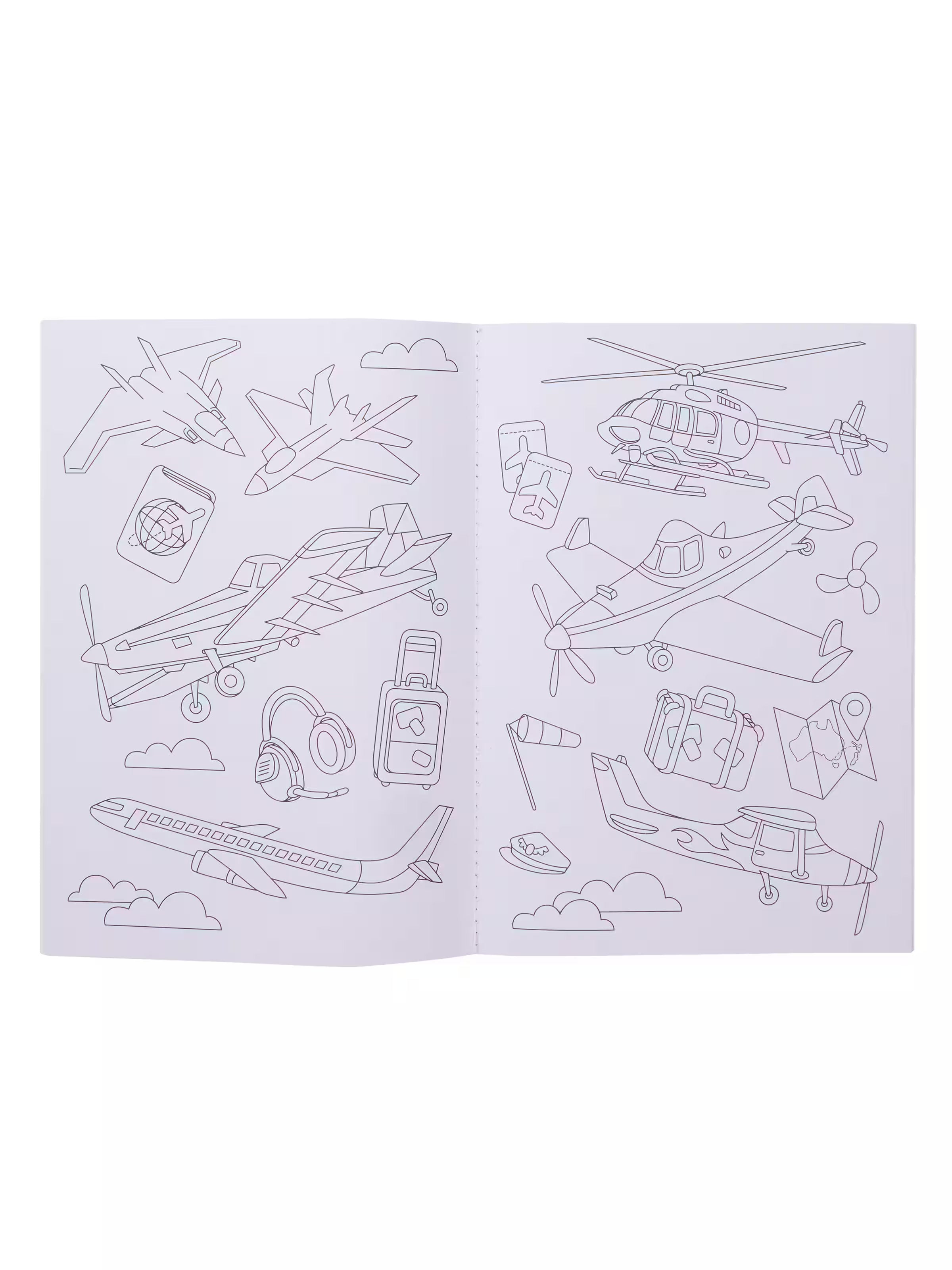 Smiggle - Araçlar Boyama Kitabım - Dinossi