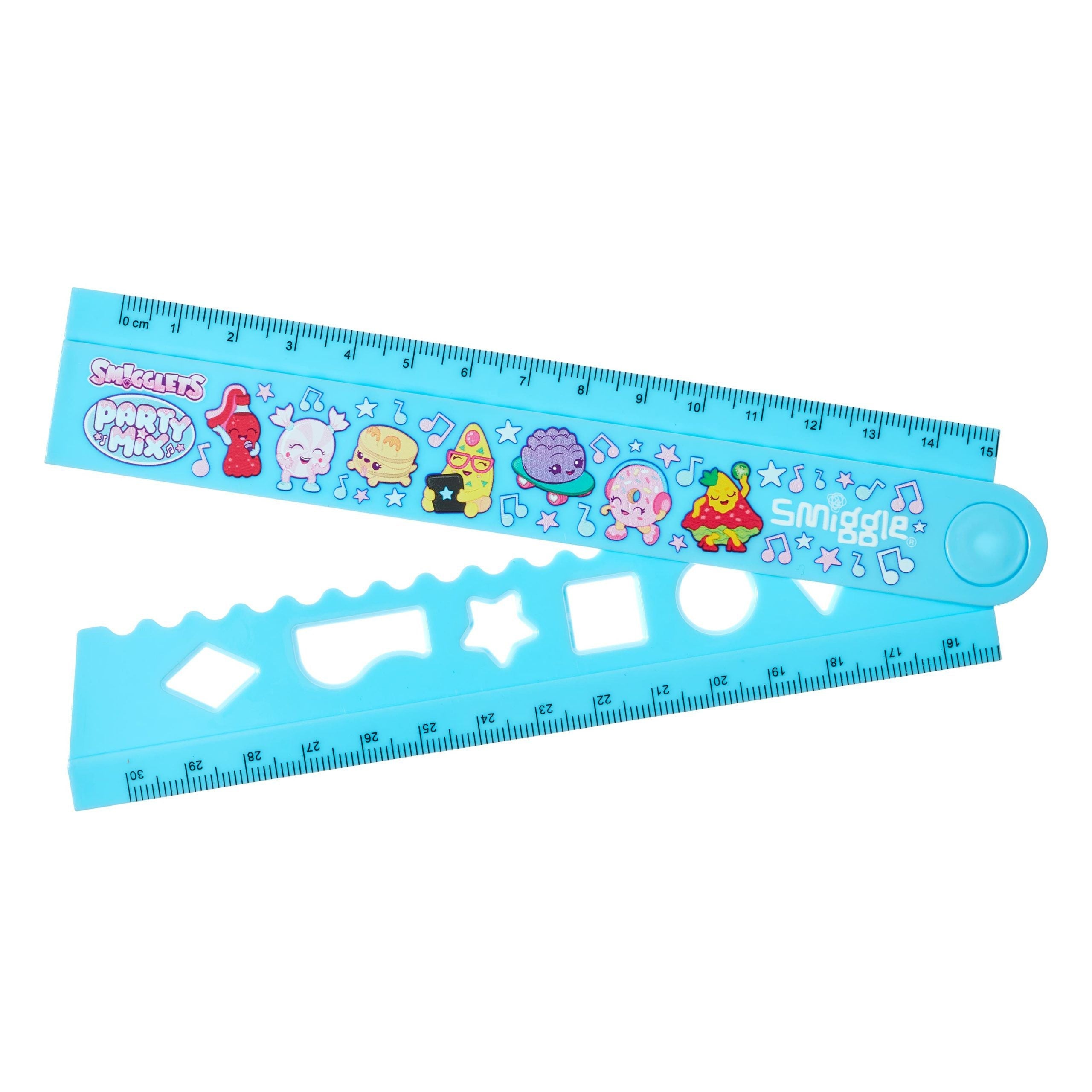 Smiggle - Party Mix Katlama ve Şekil Verme Cetveli