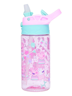 Smiggle - Peppa Pig 440ML BPAsız Otomatik Pipetli Suluk
