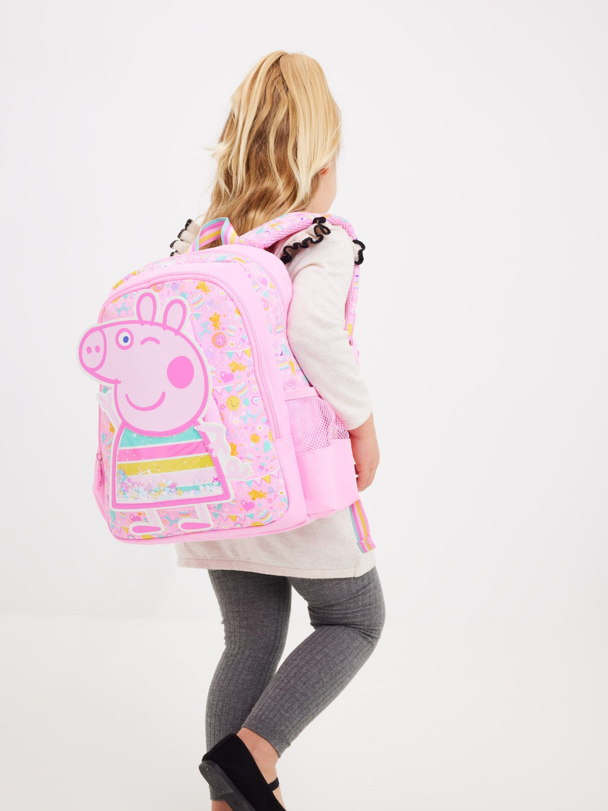 Smiggle - Peppa Pig Junior Kapşonlu Sırt Çantası