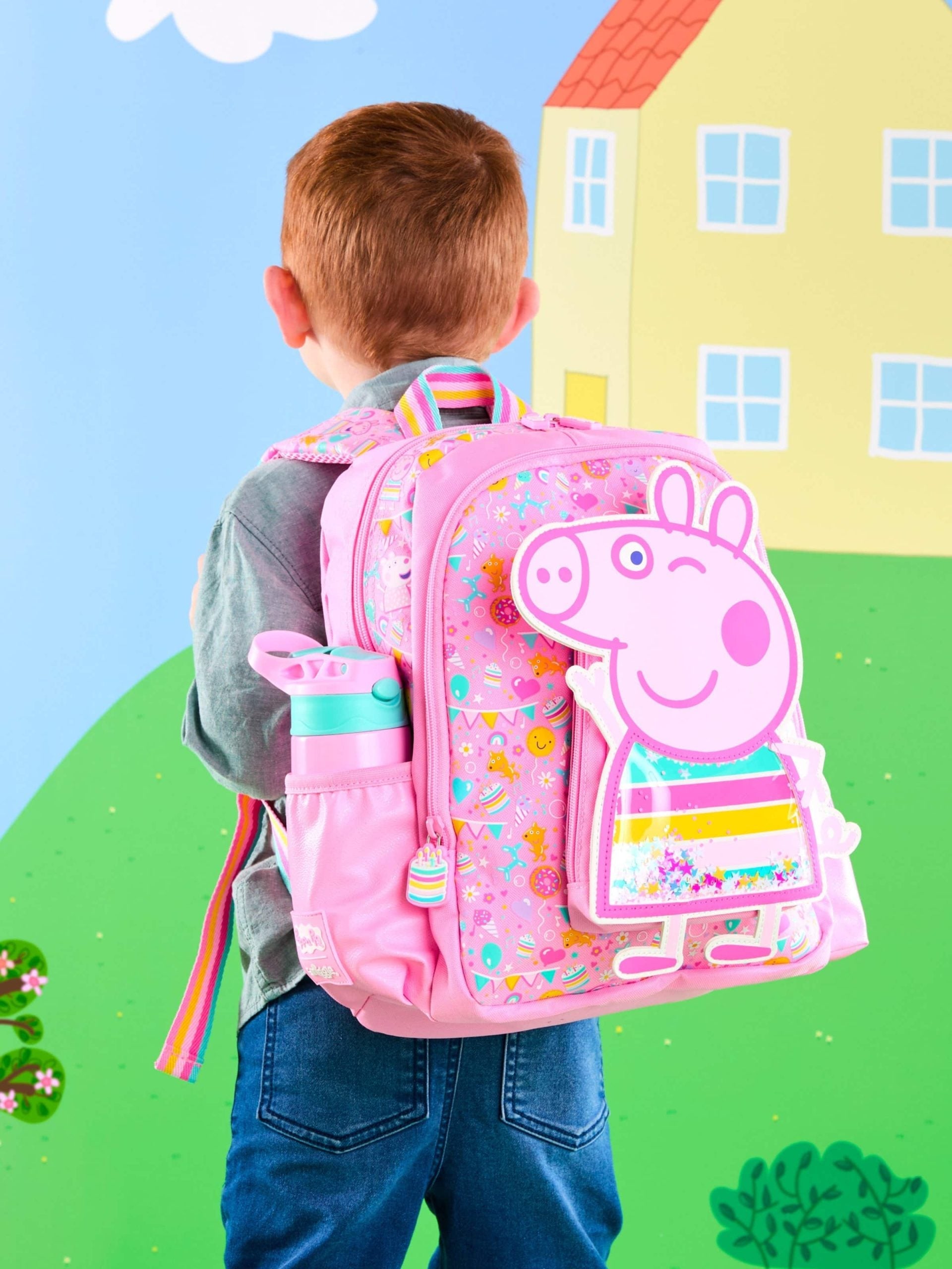 Smiggle - Peppa Pig Junior Kapşonlu Sırt Çantası