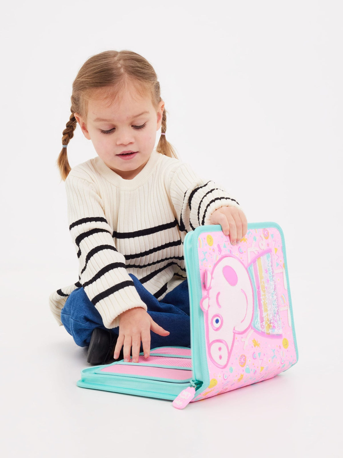 Smiggle - Peppa Pig Kırtasiye Seti ve Kalem Kutusu