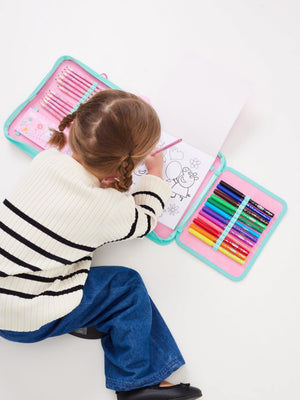Smiggle - Peppa Pig Kırtasiye Seti ve Kalem Kutusu