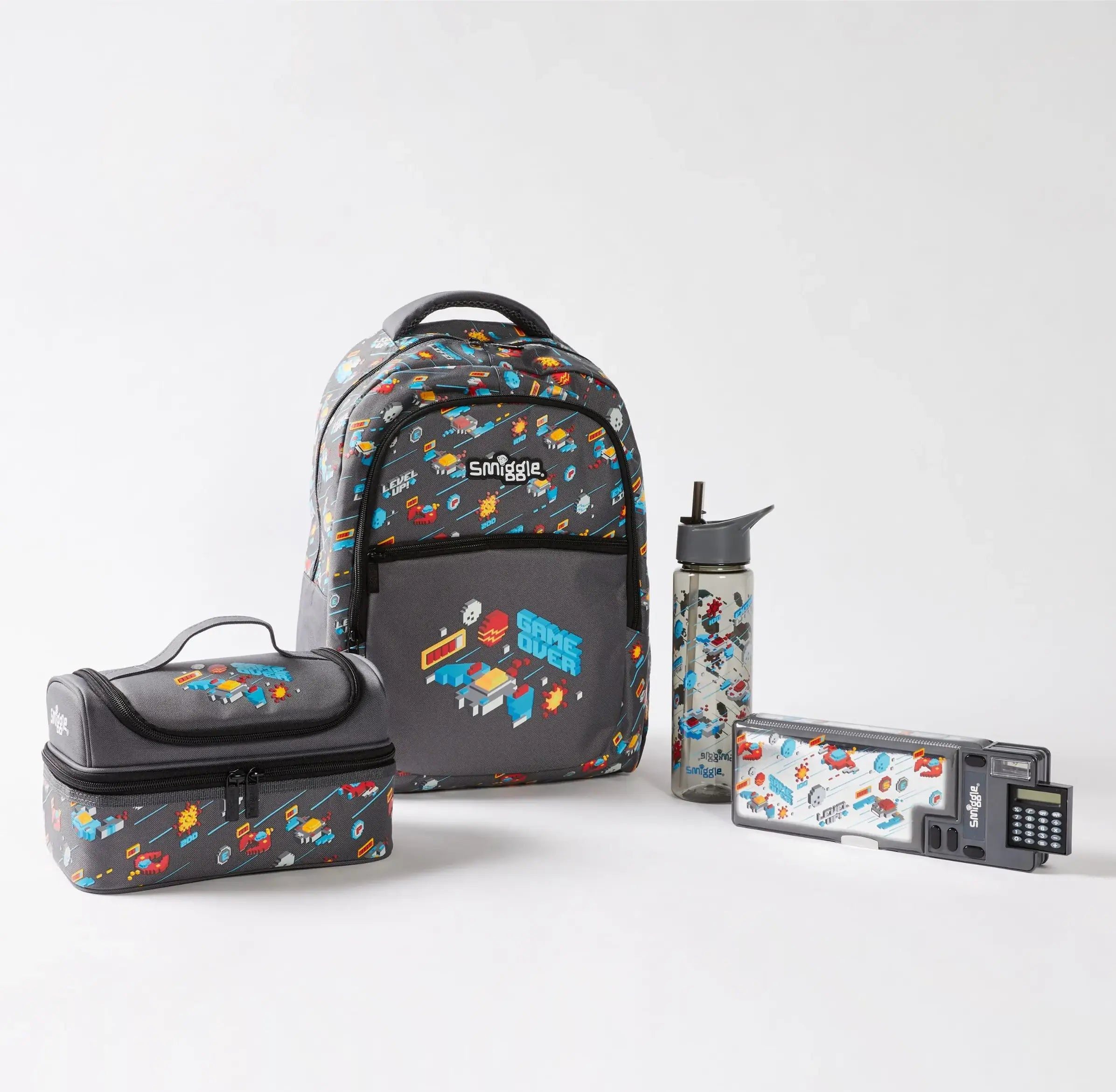 Smiggle - Peppy 4'lü Okul Çanta Seti