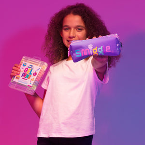 Smiggle - Peppy Çift Gözlü Klasik Kalem Kutusu