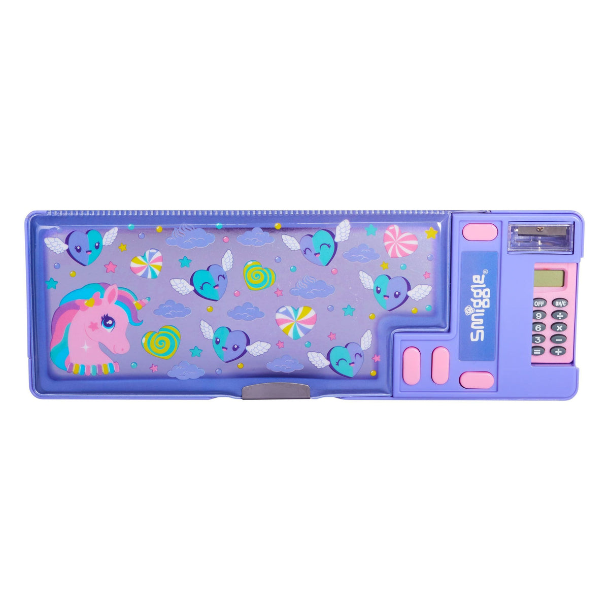 Smiggle - Peppy Serisi Hesap Makineli Otomatik Kalem Kutusu