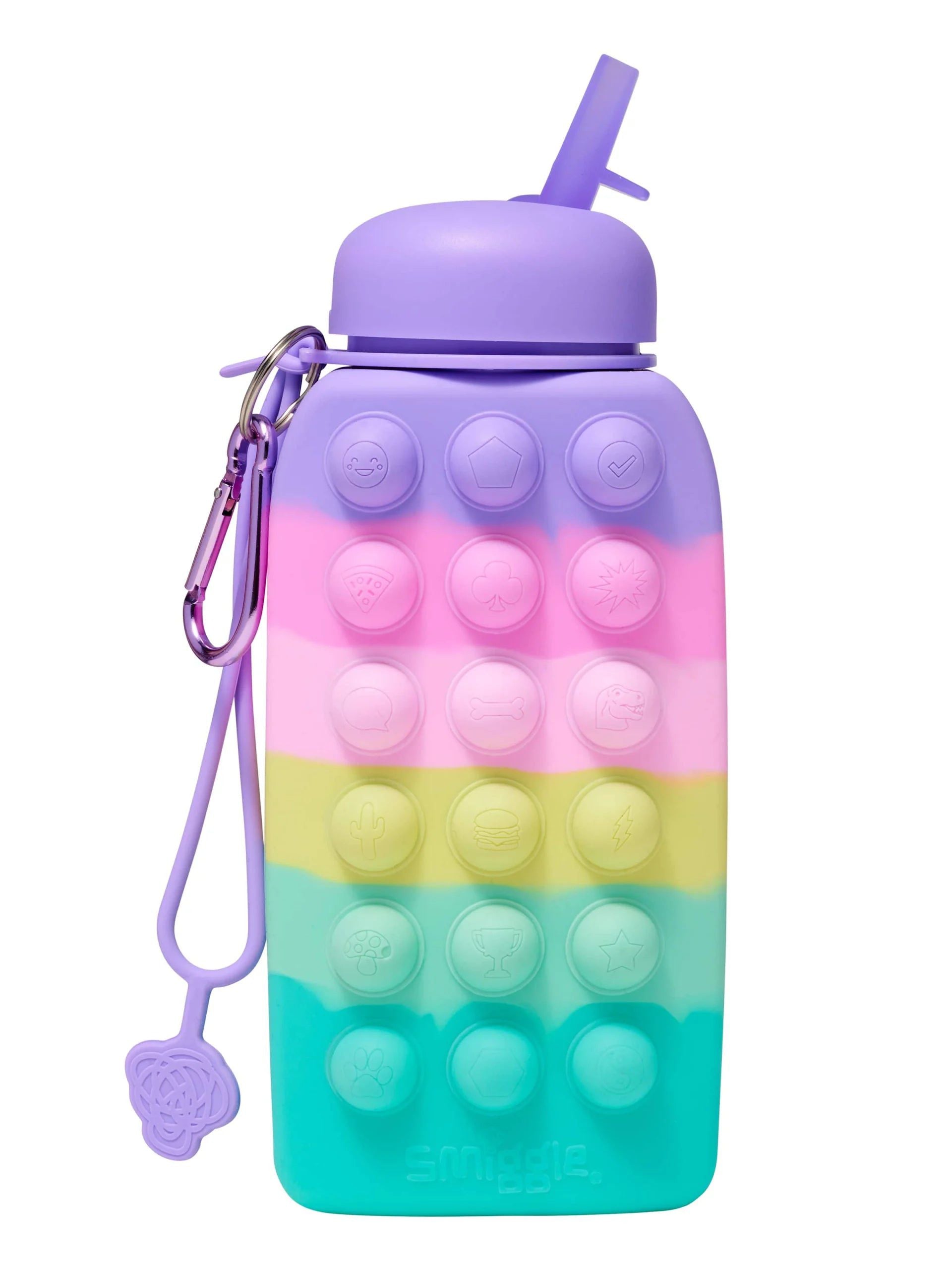 Smiggle - Popem Popitli Katlanabilir Pipetli 750ML Suluk