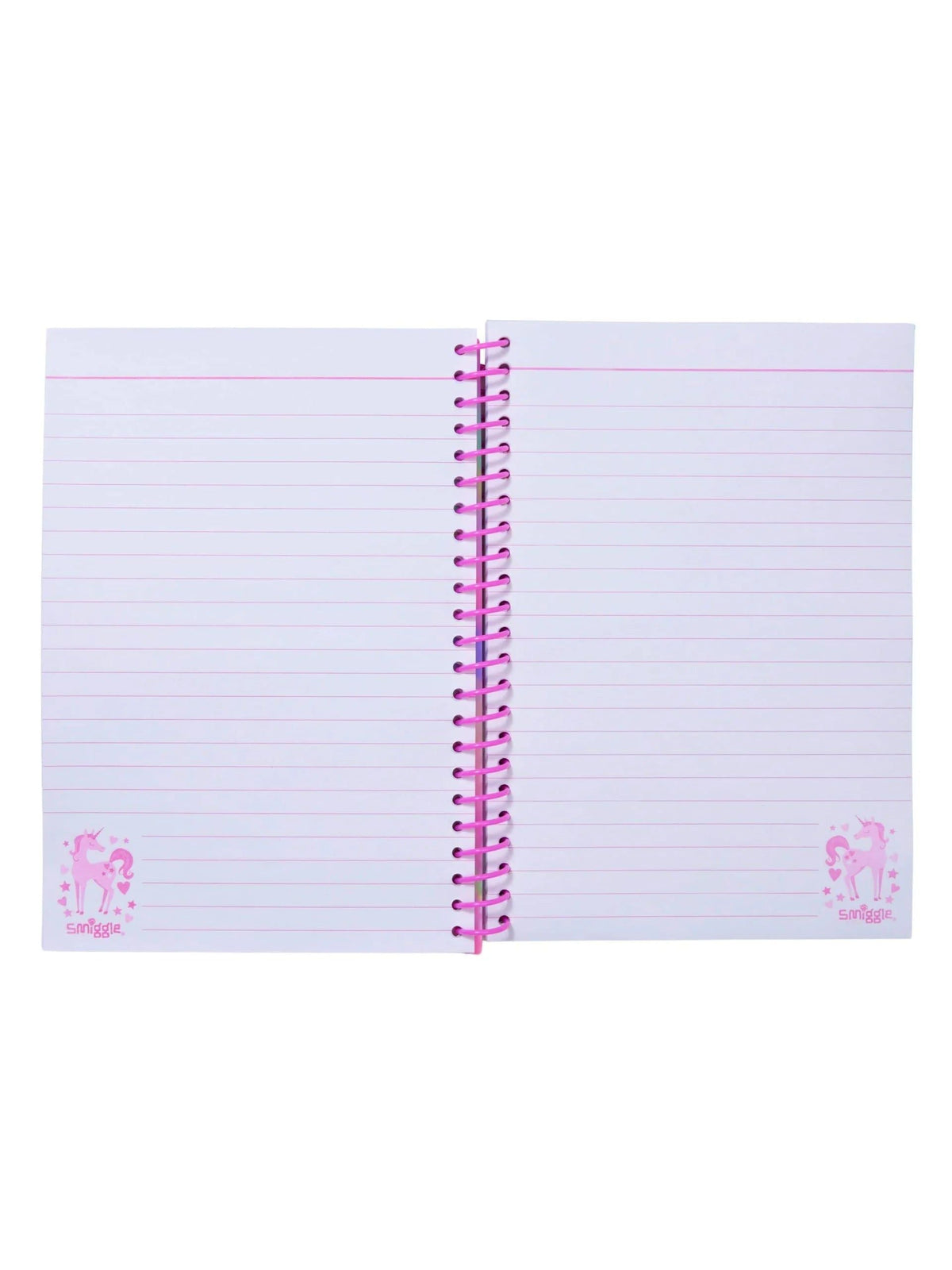 Smiggle - Popem Unicorn Popit A5 Çizgili Defter