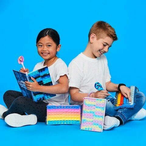 Smiggle - Popit A5 Fidget Çizgili Defter