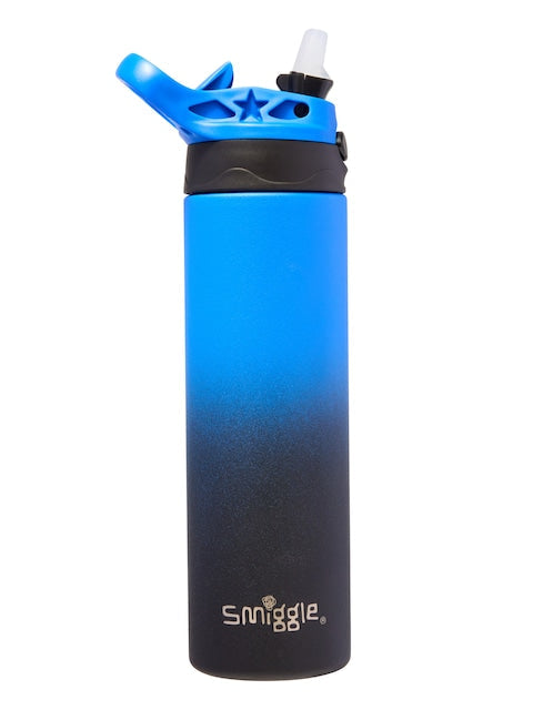 Smiggle - Powder Otomatik Pipetli Paslanmaz Çelik 520ML Matara