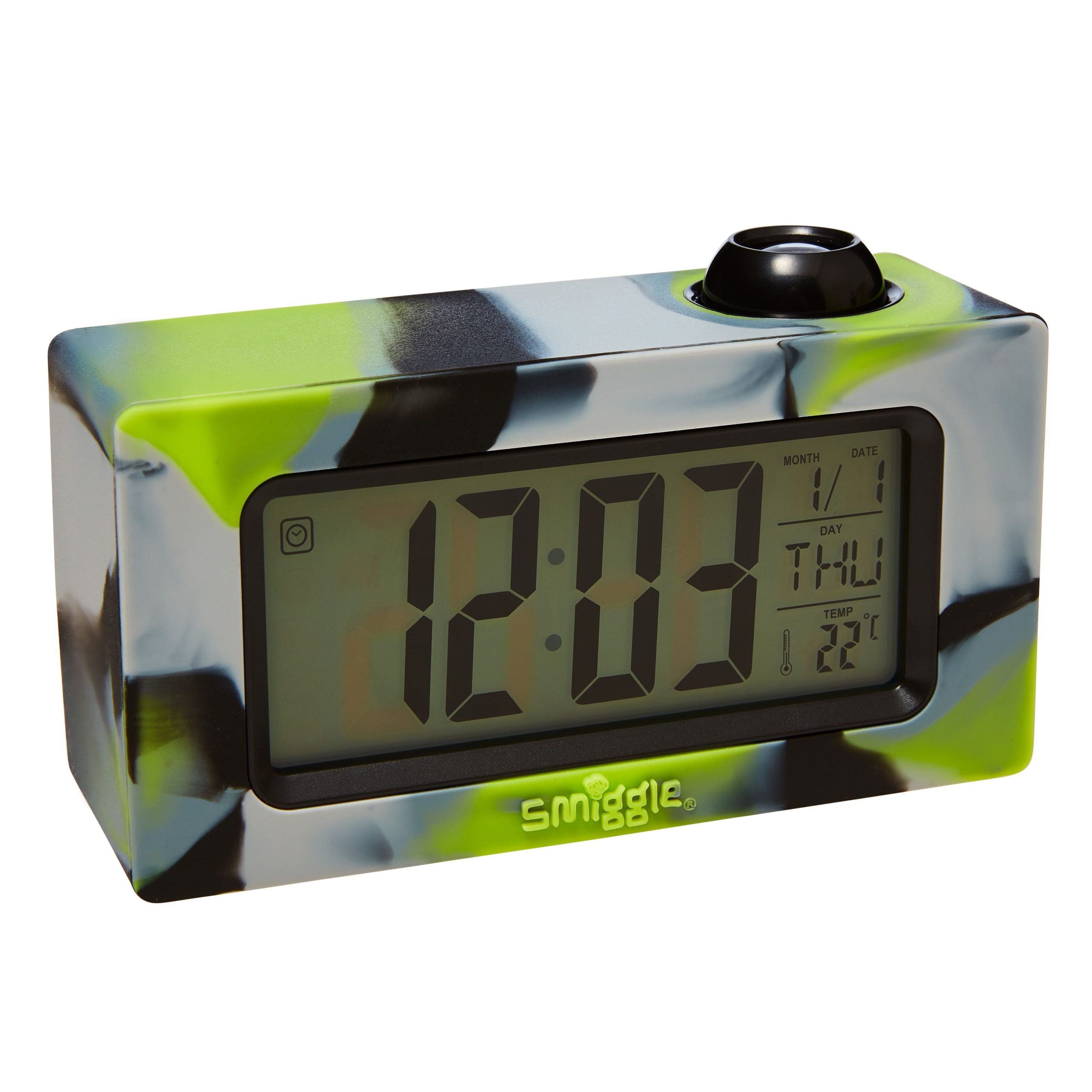 Smiggle - Projektörlü Alarmlı Dijital Masa Saati