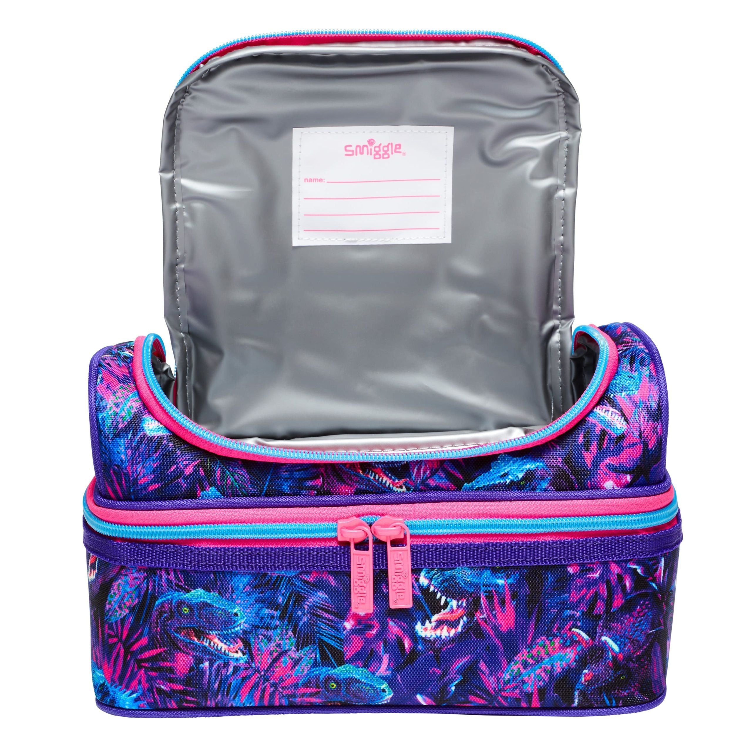Smiggle - Roarsome Çift Katlı Beslenme Çantası