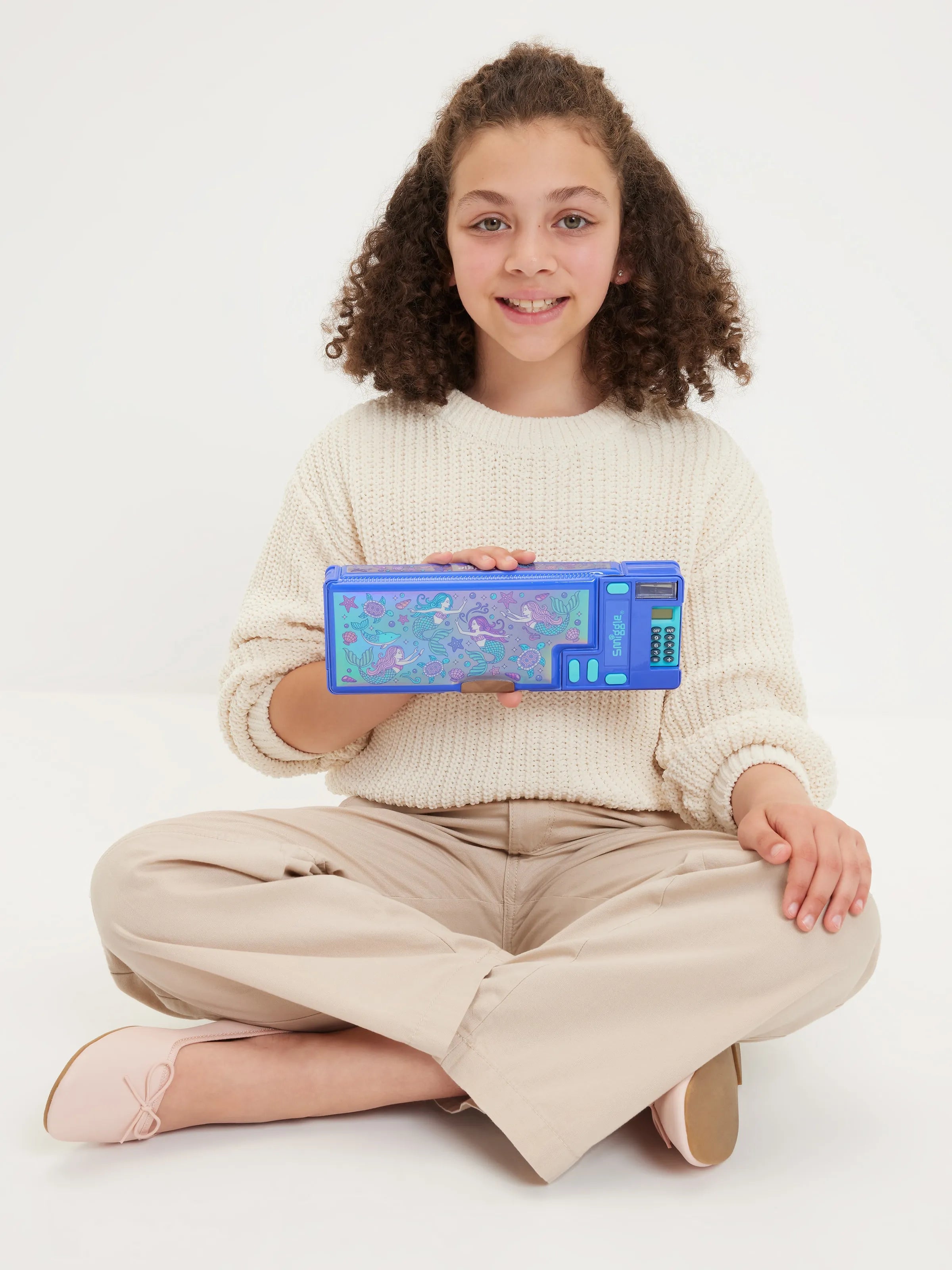 Smiggle - Rush Hesap Makinalı Otomatik Kalem Kutusu