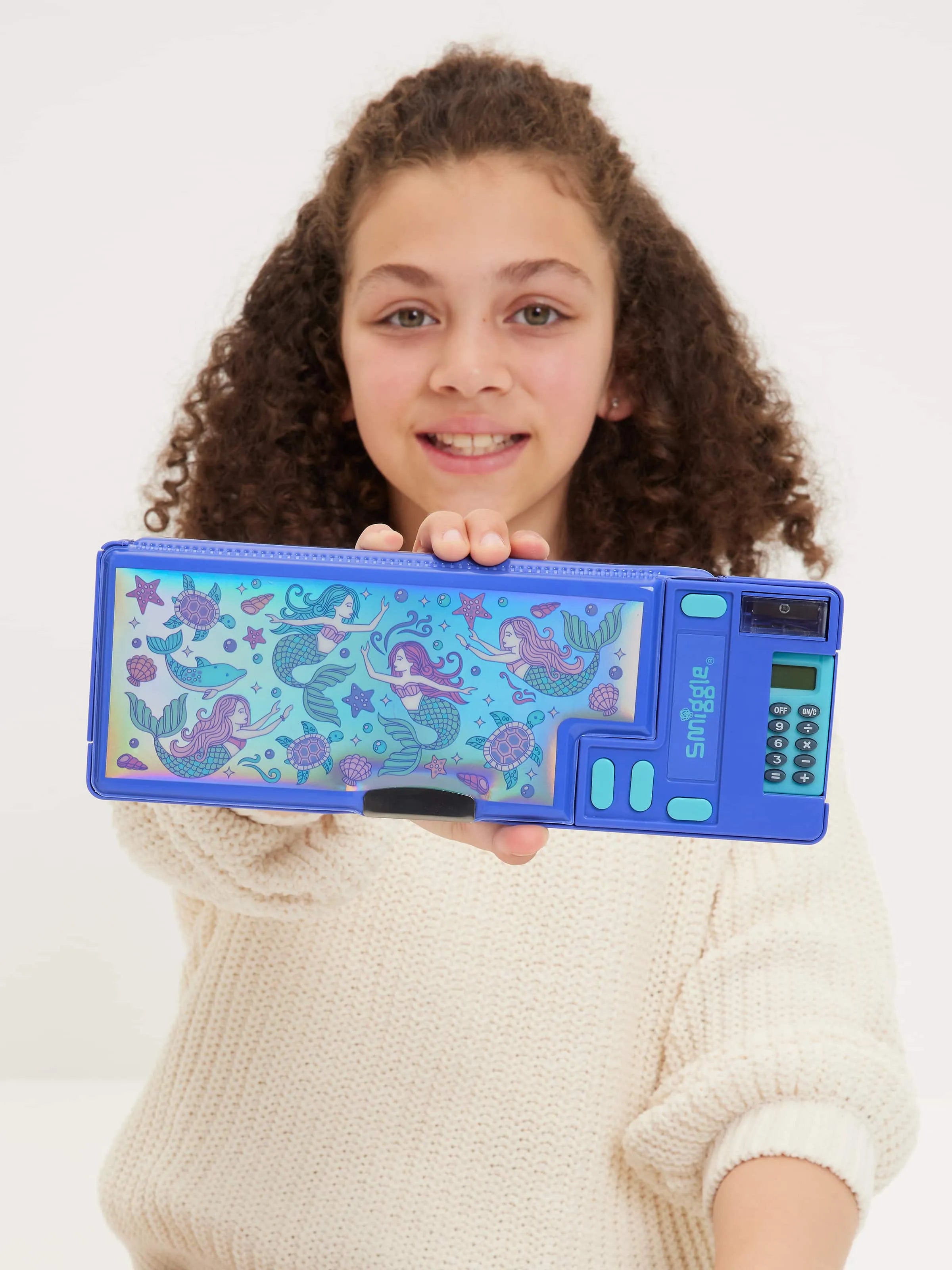 Smiggle - Rush Hesap Makinalı Otomatik Kalem Kutusu