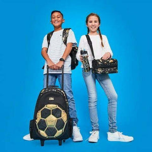 Smiggle - Score Çekçekli Işıklı Seyahat ve Sırt Çantası
