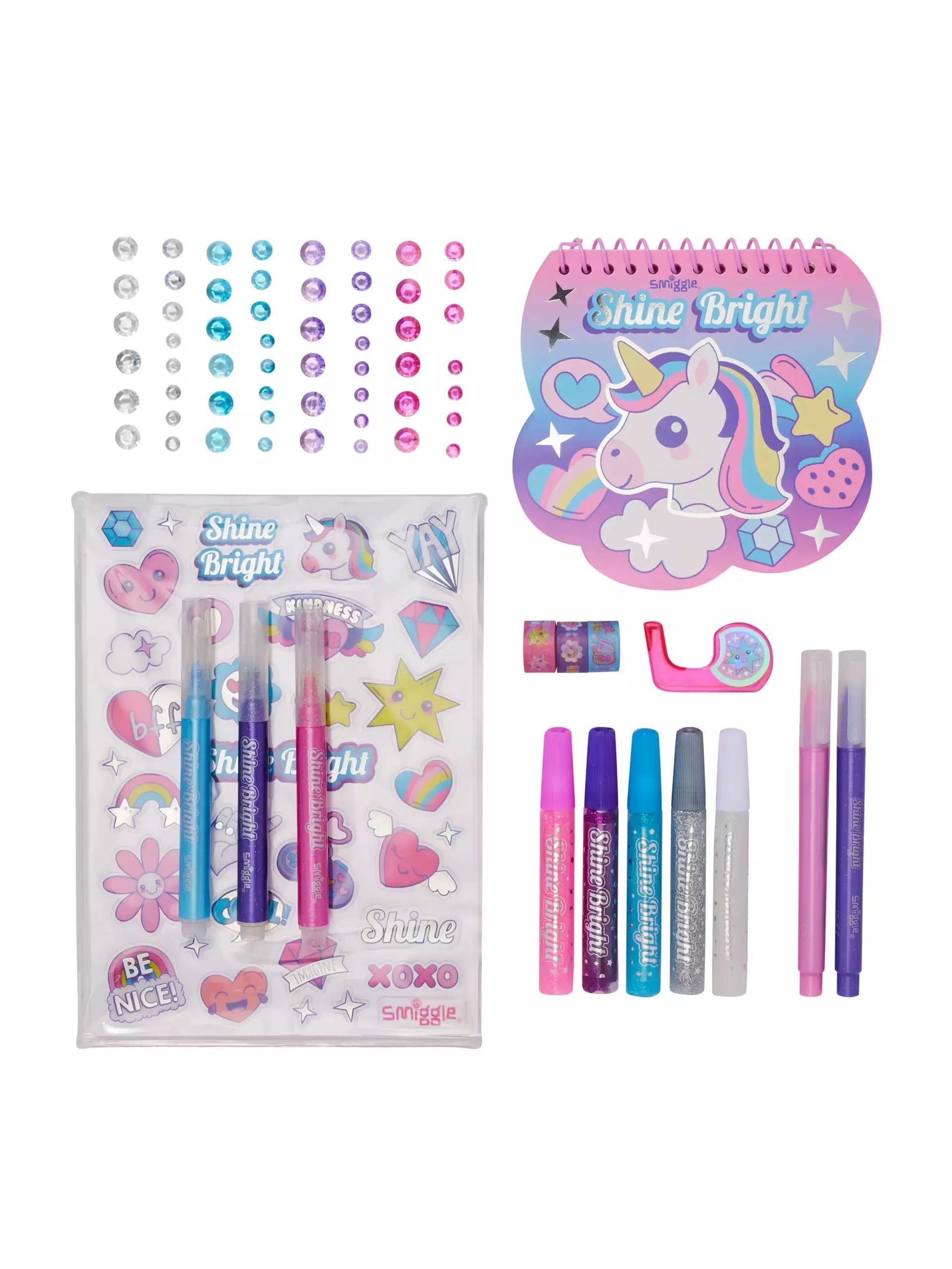 Smiggle - Shine Bright Resim Tasarım ve Sanat Seti