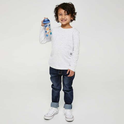 Smiggle - Sky Hi Junior 440 ML BPA'Sız Pipetli Suluk