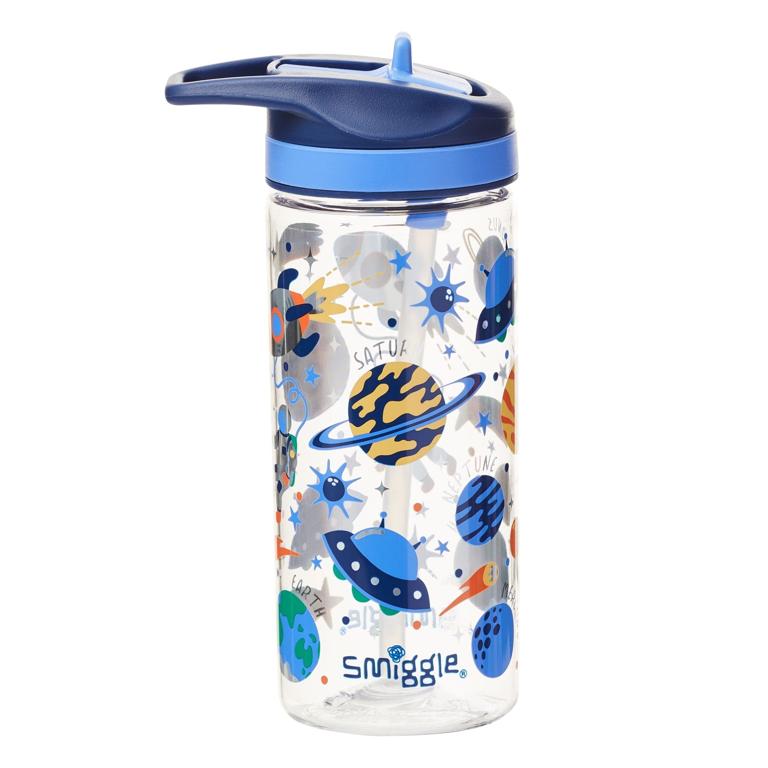 Smiggle - Sky Hi Junior 440 ML BPA'Sız Pipetli Suluk