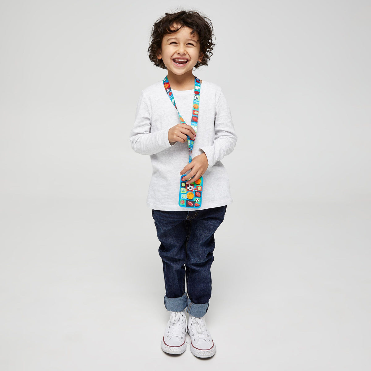 Smiggle - Sky Hi Junior İpli Boyun Okul Kartlığı