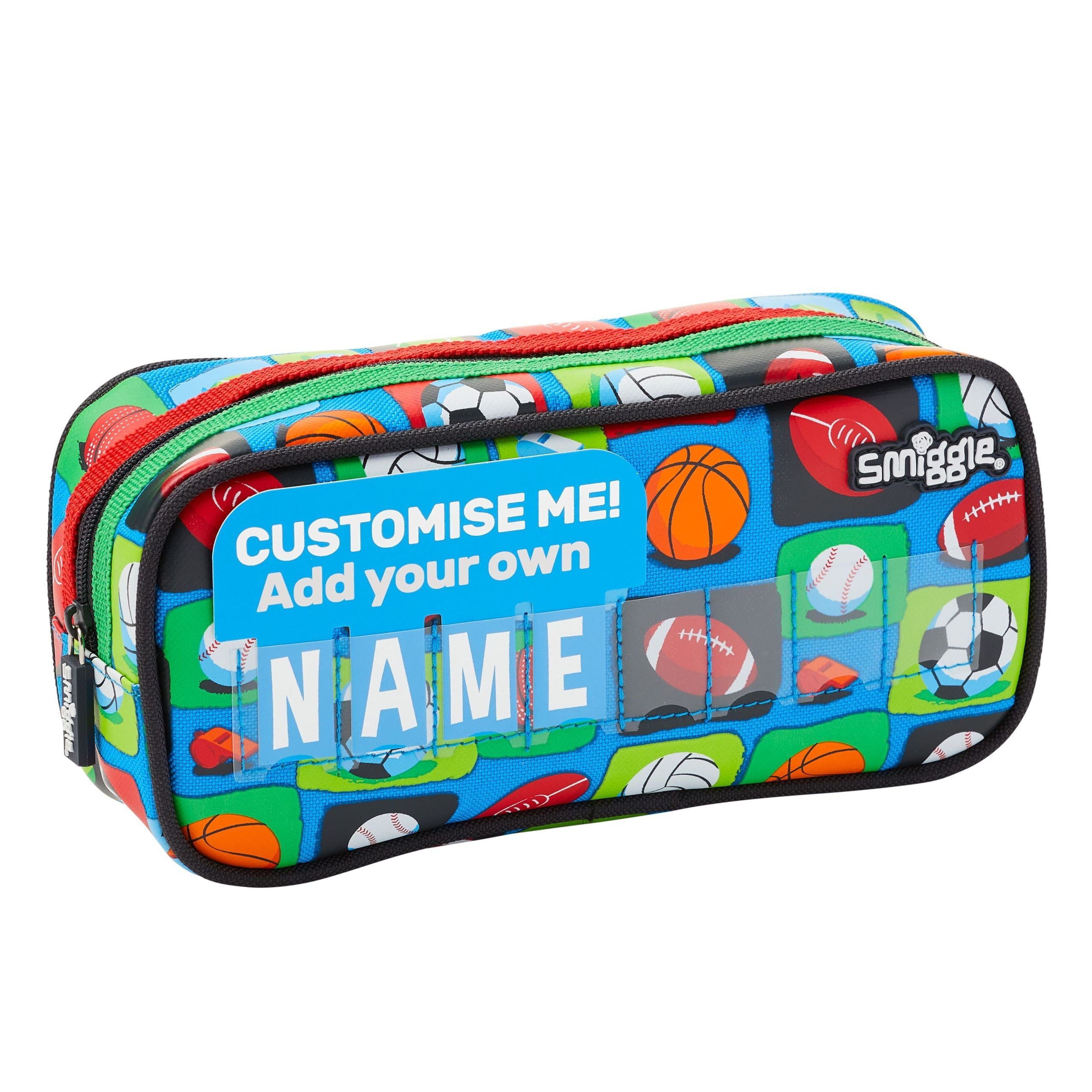 Smiggle - Sky Hi Junior İsimlikli Tek Gözlü Kalem Kutusu