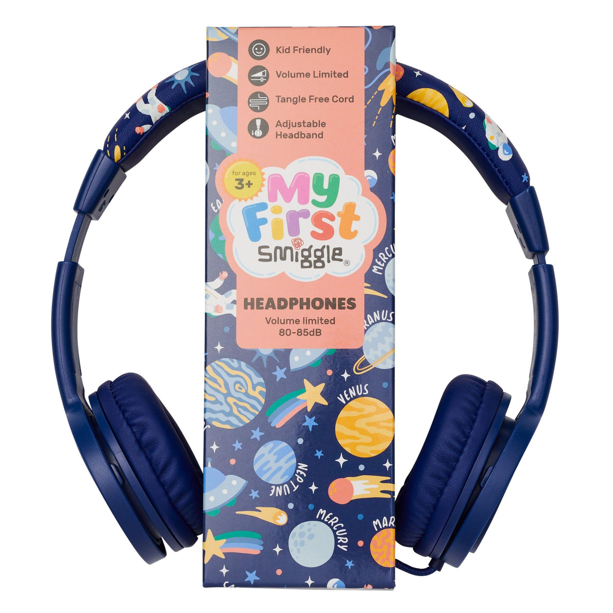 Smiggle - Sky Hi Junior Kablolu Kulaküstü Kulaklık
