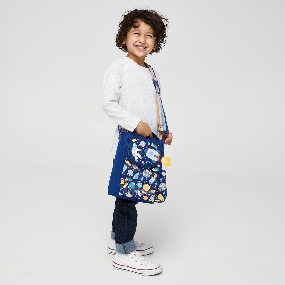 Smiggle - Sky Hi Junior Omuz Çantası ve Beslenme Çantası