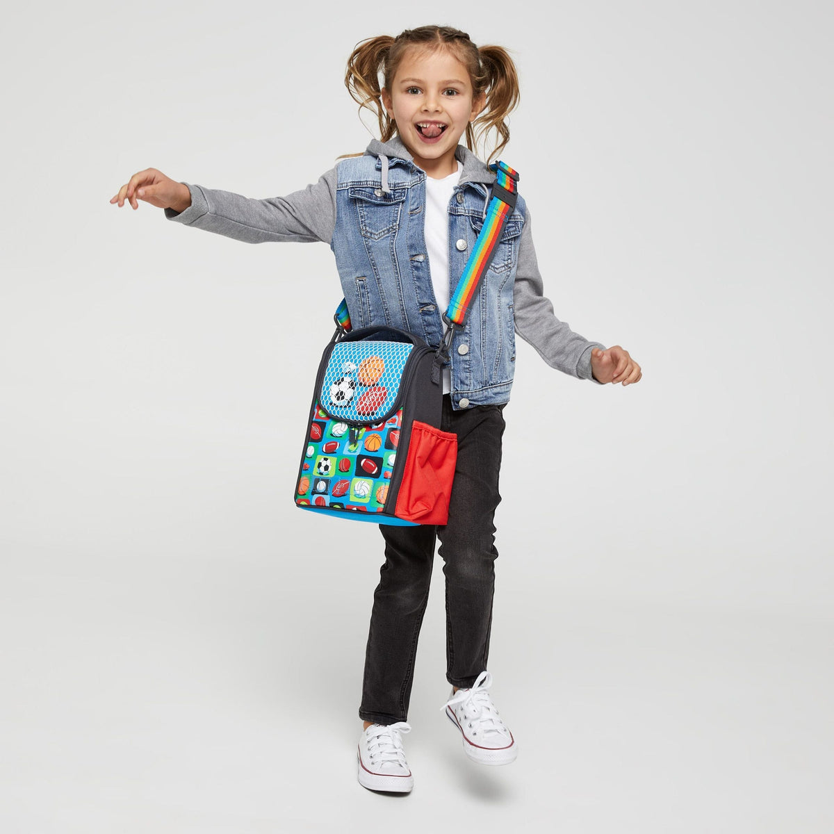 Smiggle - Sky Hi Junior Omuz Çantası ve Beslenme Çantası