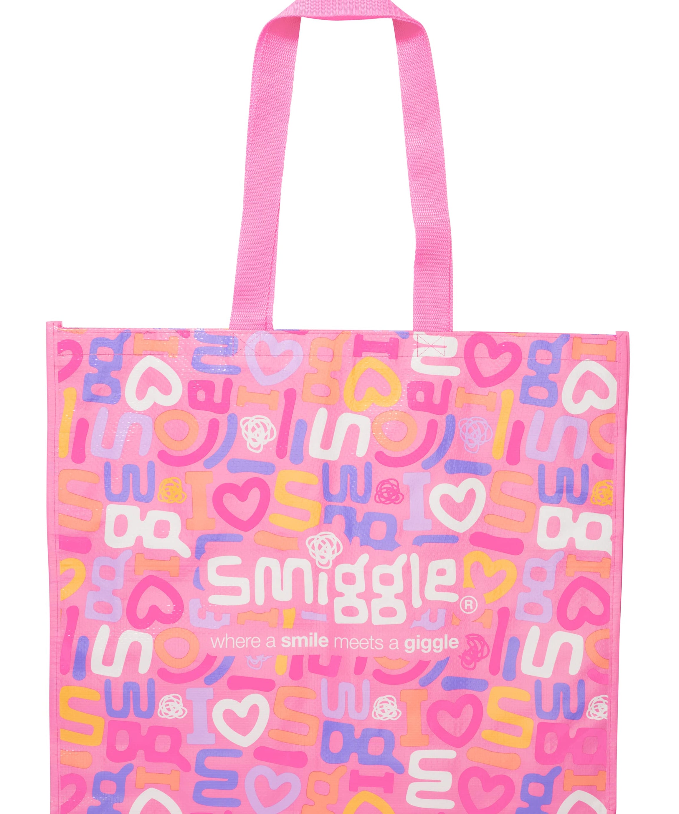 Smiggle - حقيبة يد كبيرة قابلة لإعادة الاستخدام من Smiggler