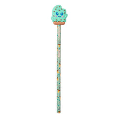 Smiggle - Snackies Minty Toperlı Kurşun Kalem