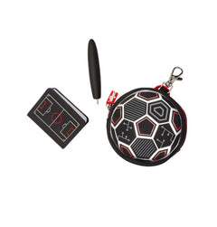 Smiggle - Soccer Mini Not Defteri Kalemi ve Anahtarlığı