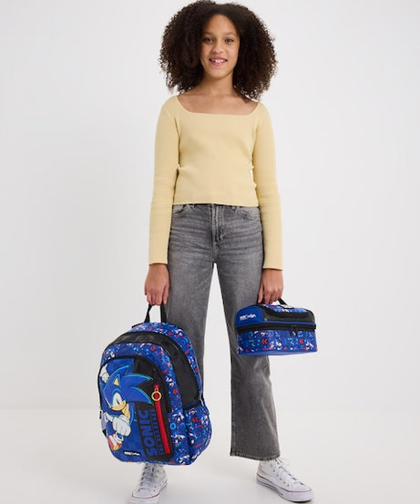 Smiggle - حقيبة ظهر مدرسية كلاسيكية سونيك