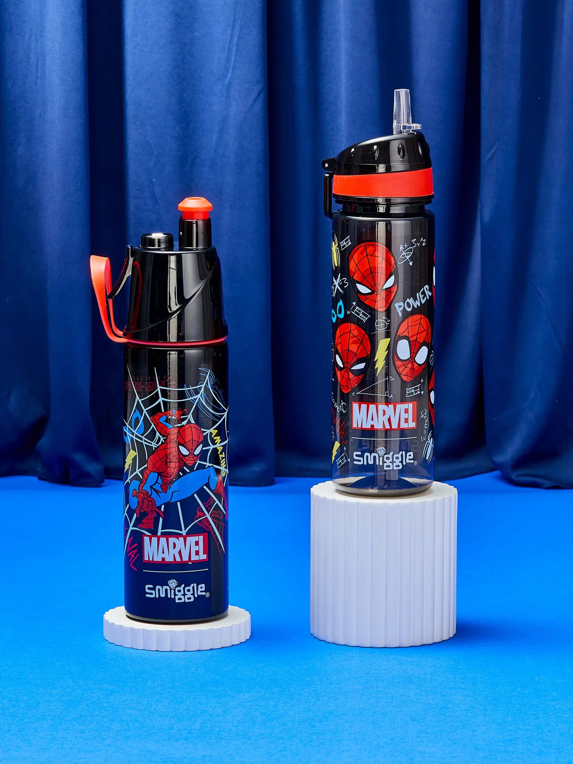Smiggle - Spider-Man 650ML BPA İçermeyen Suluk