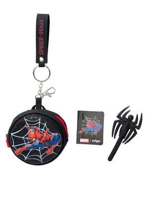 Smiggle - Spider Man Mini Kalem ve Not Defterli Anahtarlık