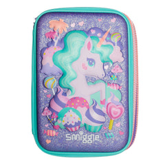 Smiggle - Splendor Üçlü Unicorn Hardtop Kalem Kutusu