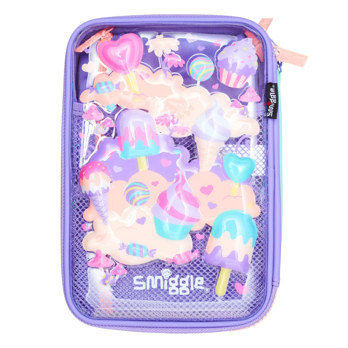 Smiggle - Splendor Üçlü Unicorn Hardtop Kalem Kutusu