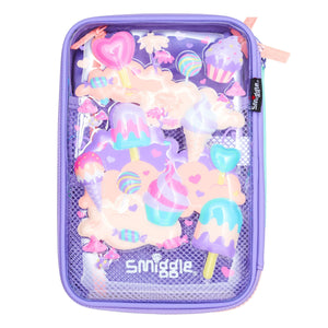 Smiggle - Splendor Üçlü Unicorn Hardtop Kalem Kutusu