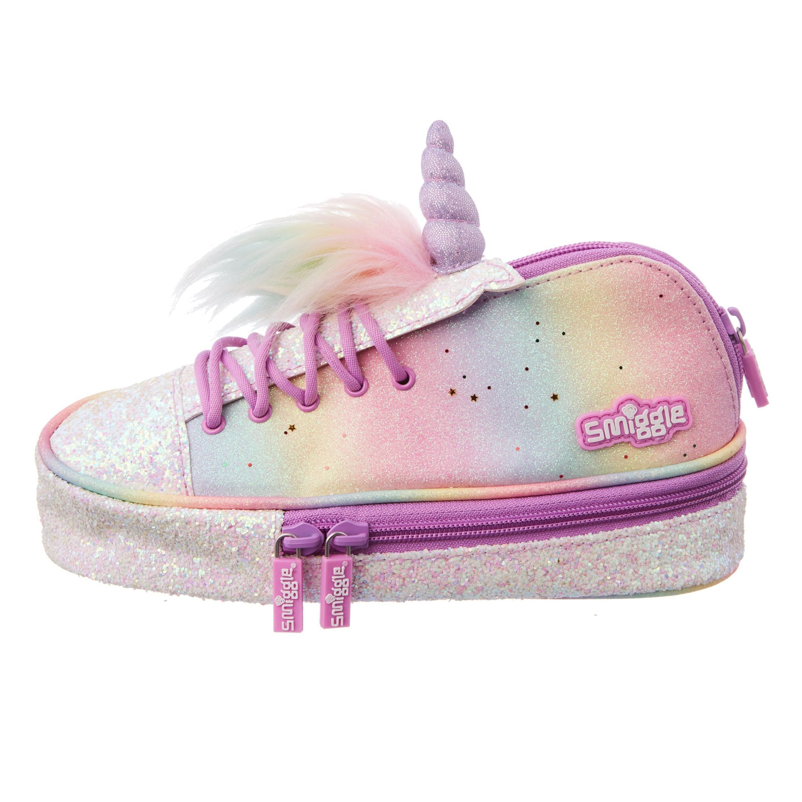 Smiggle - Spor Ayakkabı Unicorn Boynuzlu Kalem Kutusu
