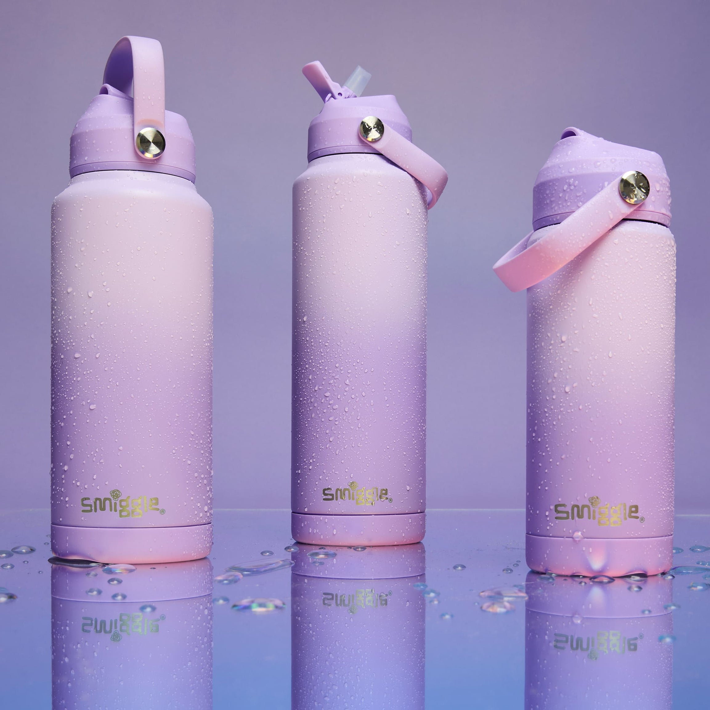 Smiggle - زجاجة معزولة Squiggle بسعة 1.2L من الفولاذ المقاوم للصدأ